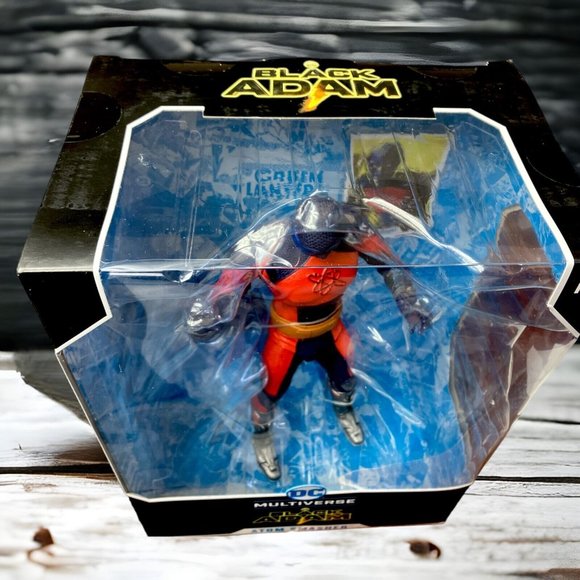 DC Multiverse Black Adam Figure 12" Atom Smasher Adam, 1st Addition, NEW SEALED - Picture 6 of 10